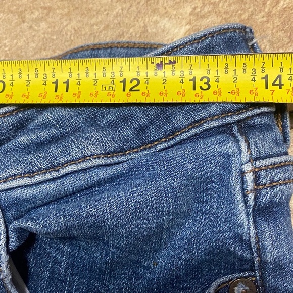 American Eagle Outfitters Size 8 Stretch Straight Leg Cropped Jeans - Picture 8 of 13